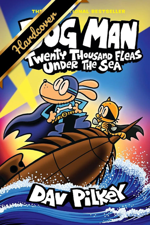 DOG MAN: TWENTY THOUSAND FLEAS UNDER THE SEA - PILKEY. DAV